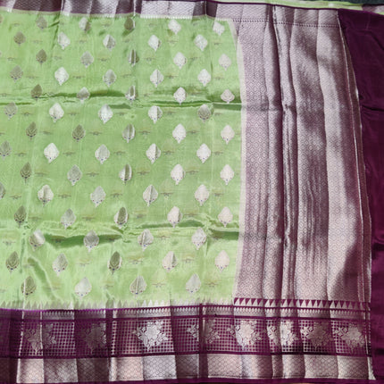 Raw mango silk saree - PRS08