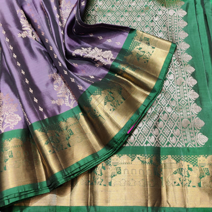 Kanchi Vintage Small border pattu - KMP87