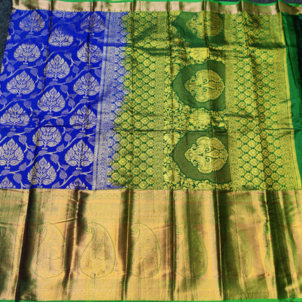 Kanchi Pattu Half Fine Brocade - SP46