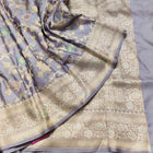 Banaras Katan Allover Meenakari - BRS42