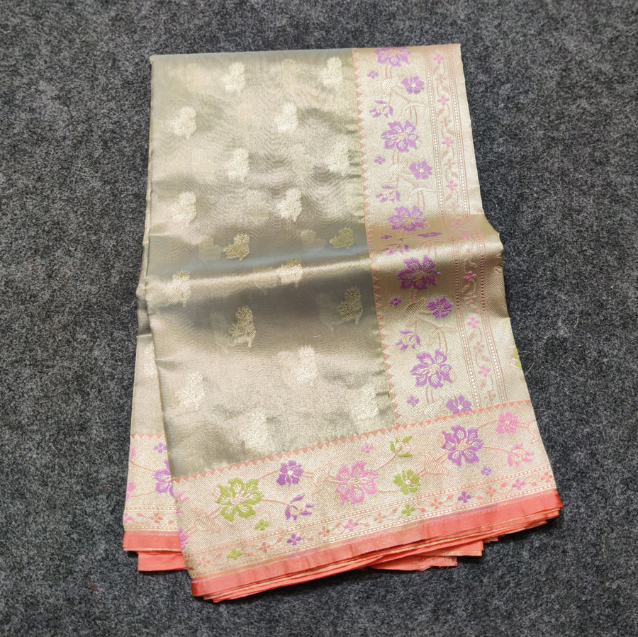 Banaras Tissue Silk Saree - BRS05