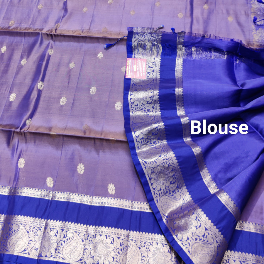 Vintage Lightweight Gap border pattu - LWP423