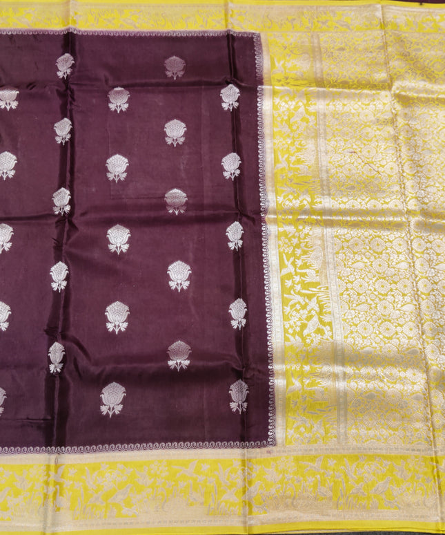 Mashru Silk Saree- MS06