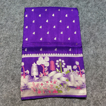 Mashru Silk Saree- MS35