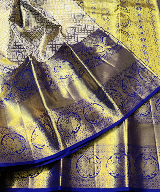 Kanchi Pattu Wedding Sarees @30% Off -KMP972