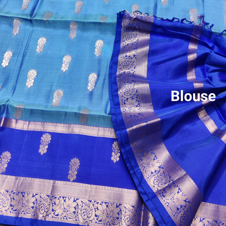 Lightweight pattu Scurt Border Saree - LWP08