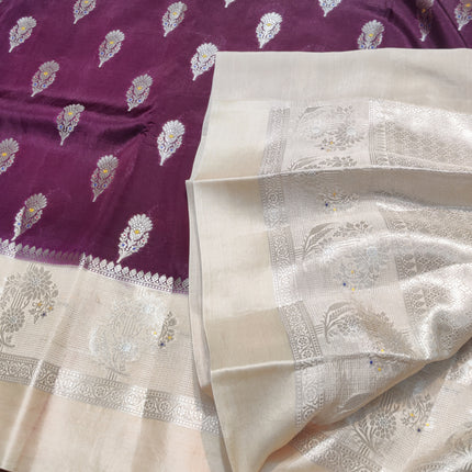 Raw mango silk saree - PRS10