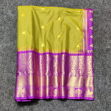 Gadwal Semi Silk Saree - GSM06