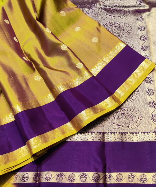 Kanchi Handloom Vintage Gap Border - KMP3004