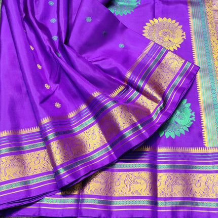 Kanjivaram Resham Silk Saree - KMP1533