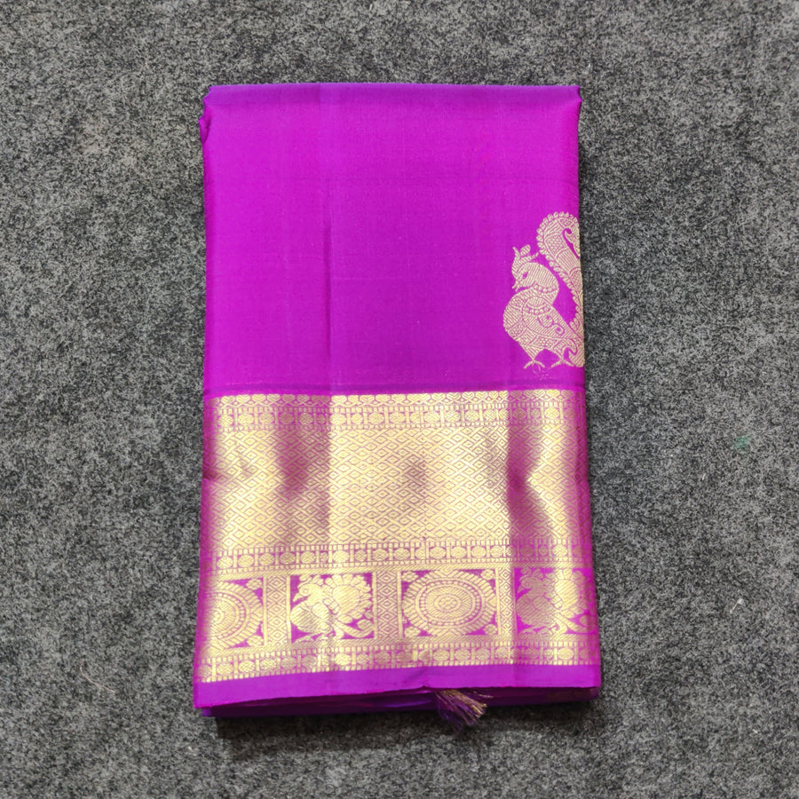 Kanchi Vintage Handloom Pattu Saree - KMP106