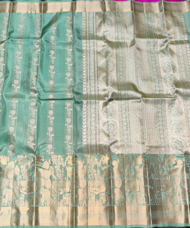 Kanchi pattu pure silk Saree - KMP1271