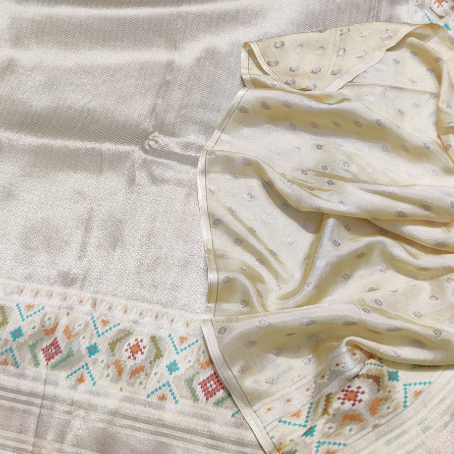 Banaras Tissue Patola silk saree - BRS27