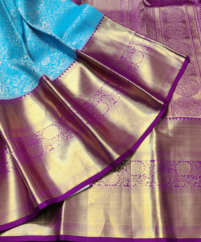 Kanchi pure bridal wear saree - KMP133