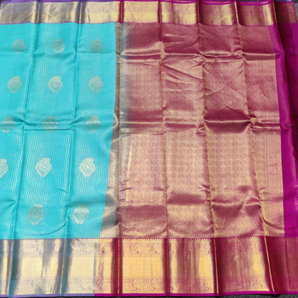 Kanchi Kuttu Handloom Pattu Saree - KMP3017