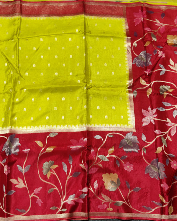 Paithani crepe silk saree - P04 alternate view