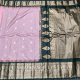 Gadwal Semi Silk Saree - GSM13