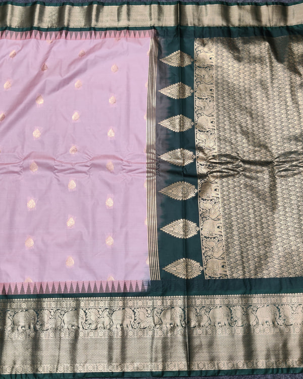 Gadwal Semi Silk Saree - GSM13 alternate view