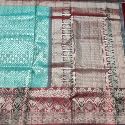 Kanchi Meenakari Brocade Pure handloom Silk Saree - KMP1981