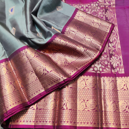 Kanchi pure silk Saree - KMP1251