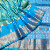 Lightweight pattu Scurt Border Saree - LWP305