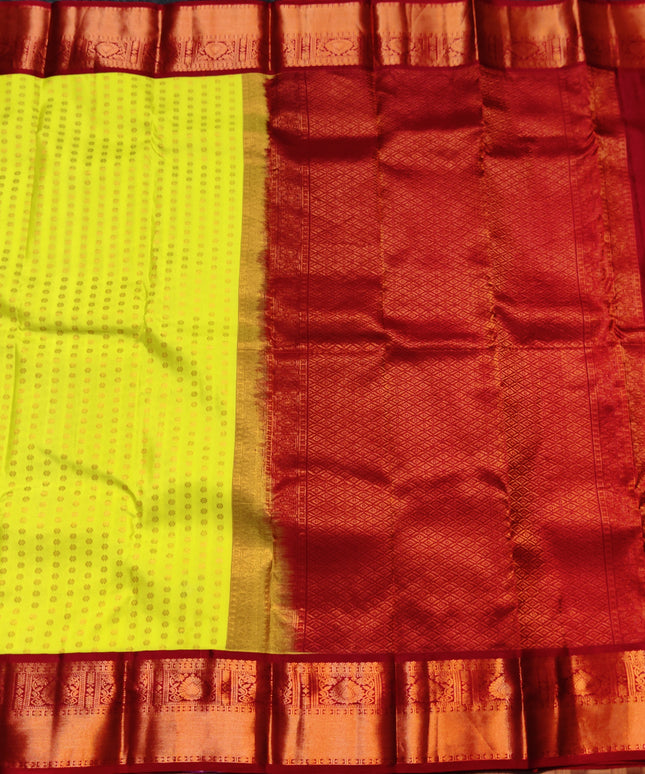 Kanchi Handloom Kuttu Pure Silk Saree - KMP944