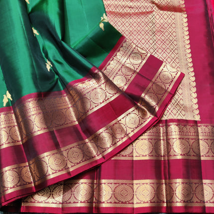 Kanchi Vintage Handloom Pattu Saree - KMP26