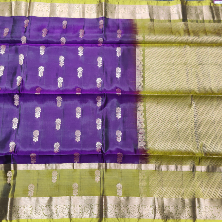 Lightweight pattu Scurt Border Saree - LWP3029