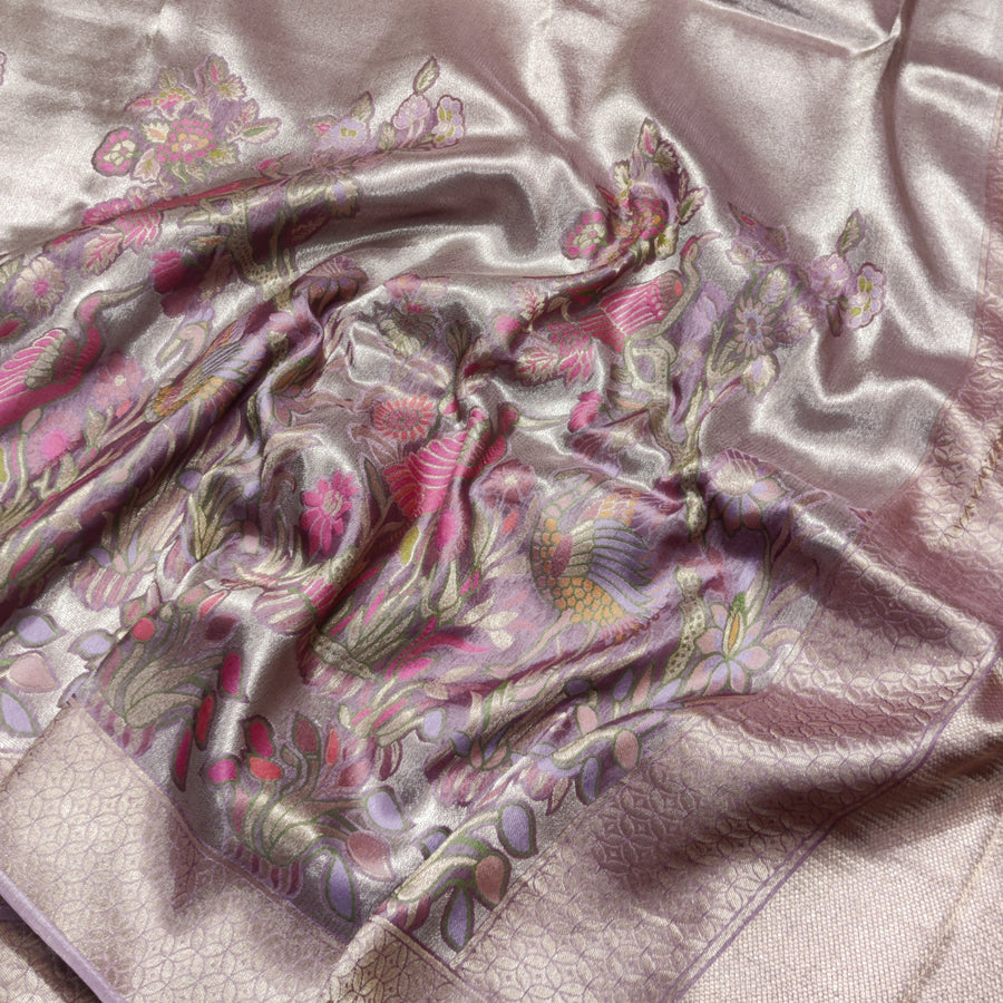 Banaras Tissue Allover Meenakari - BRS39