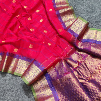 Gadwal Sico Silk Saree - GS164