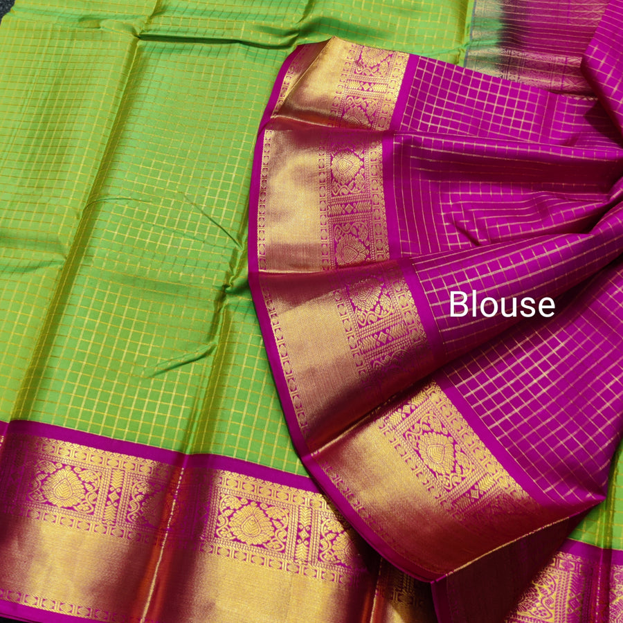 50% off Kanchi kuttu vintage Handloom saree - KMP60