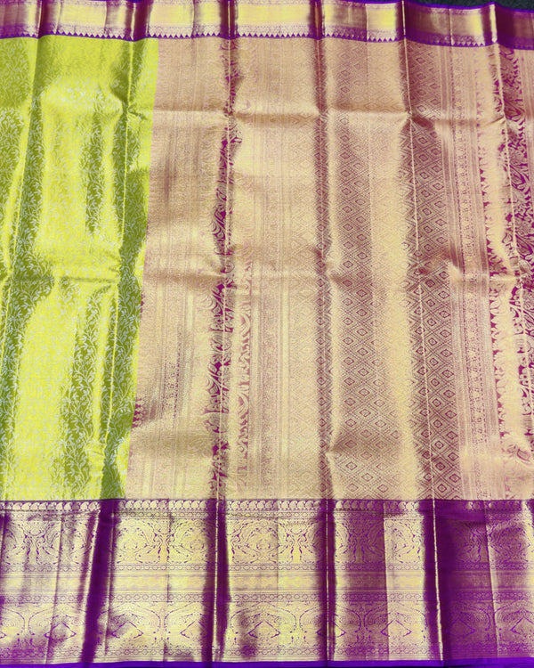 Kanchi Pattu Wedding Saree 50% Off -KMP206 alternate view