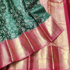 Kanchi Meenakari Bridal Pure Silk Saree – KMP118
