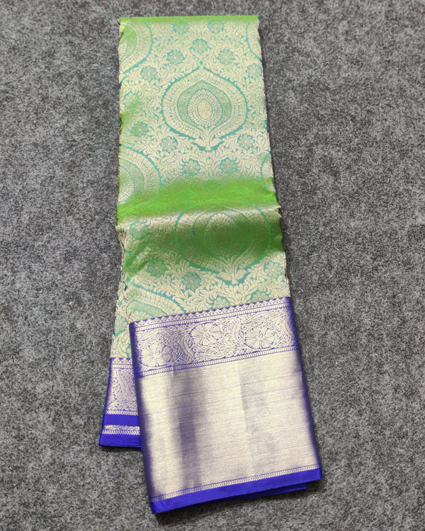 Kanchi pure Bridal wear saree @40% Off - KMP2001