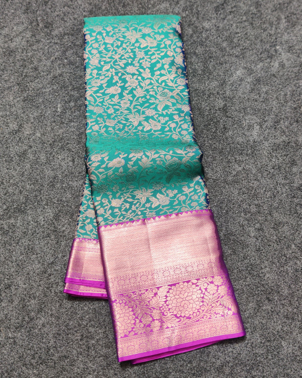 Kanchi pattu half fine bridal wear saree HF40