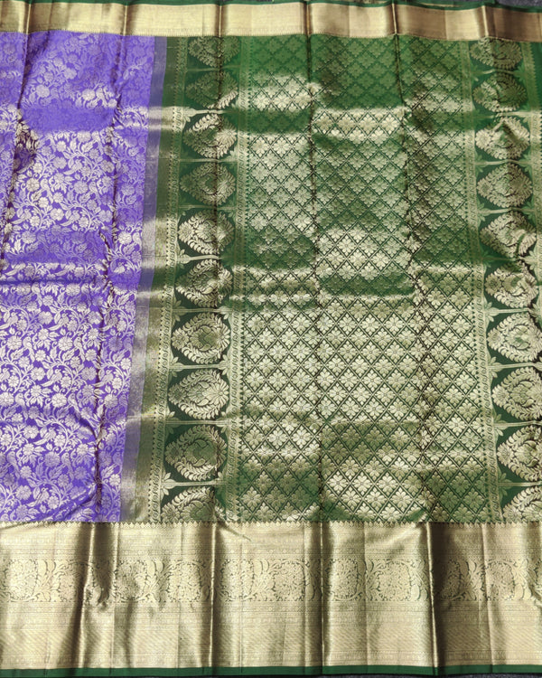 Kanchi pure Bridal wear saree @30% Off - KMP56 alternate view