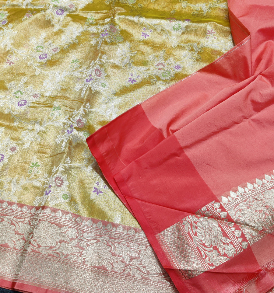 Banaras Tissue Silk Saree - BRS04