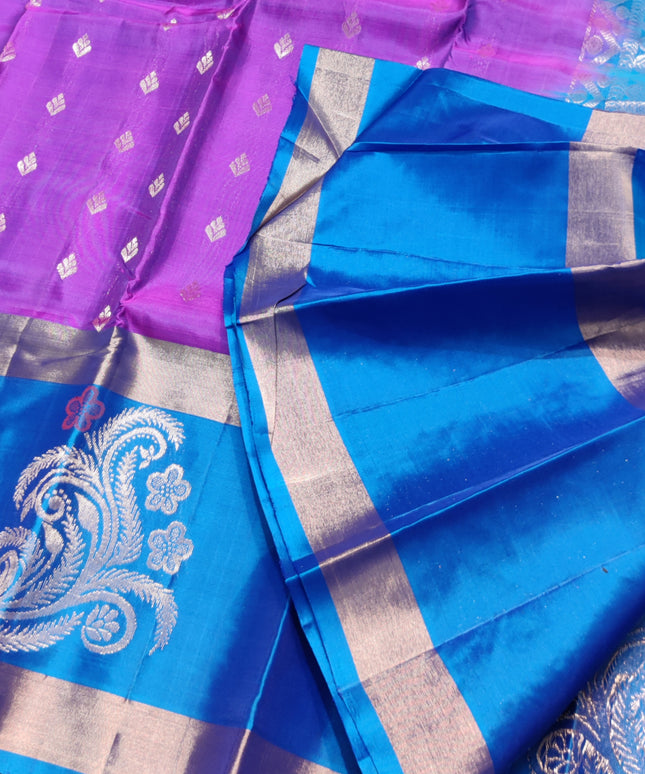 Lightweight Pattu Scurt Border Saree - LWP1076