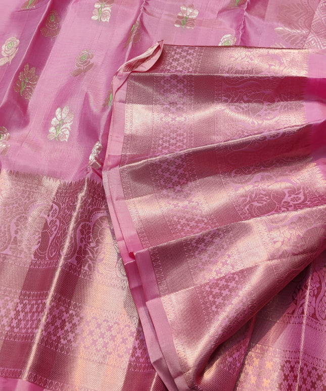 Kanchi pattu pure silk Saree - KMP1565