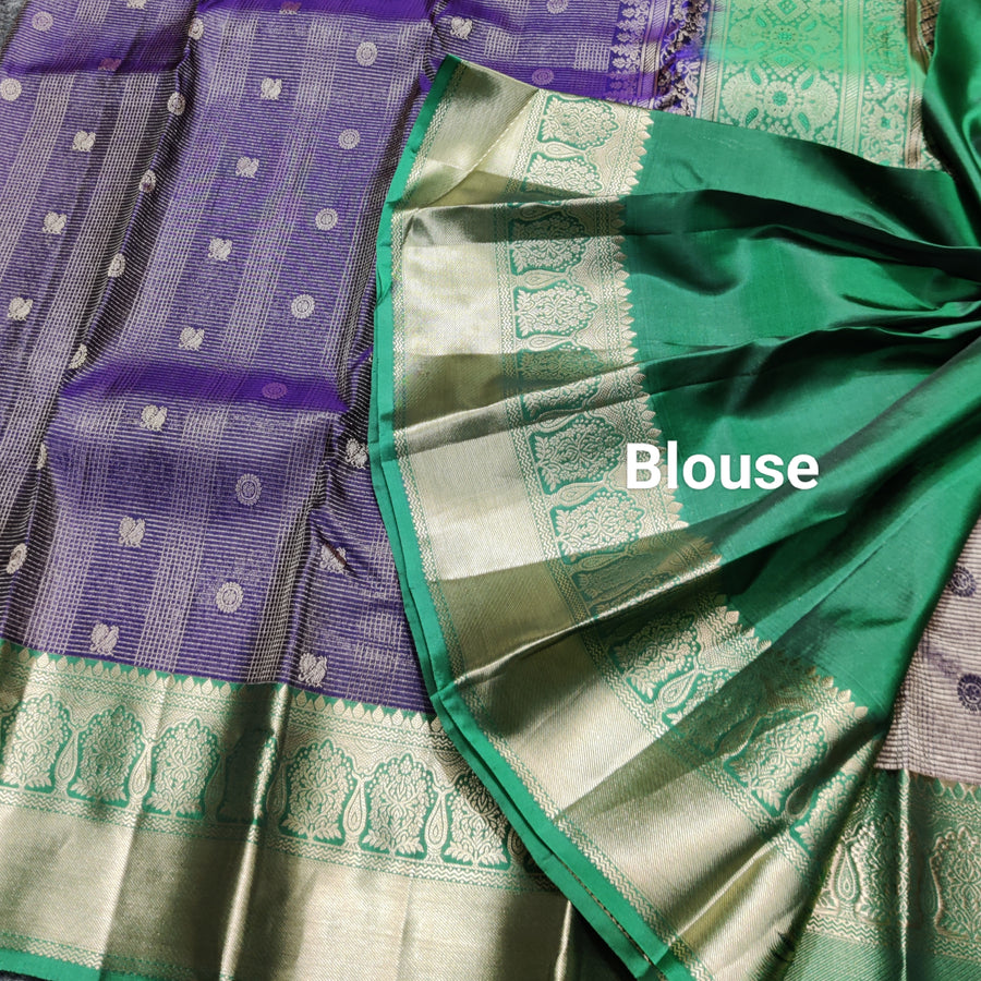 Kanchi Vintage pattu - KMP110