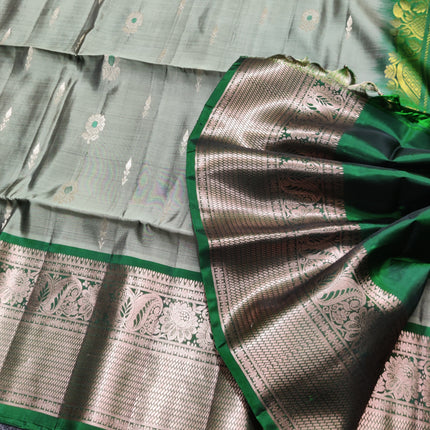Meenakari kanchi lightweight pattu Saree - KMP3126