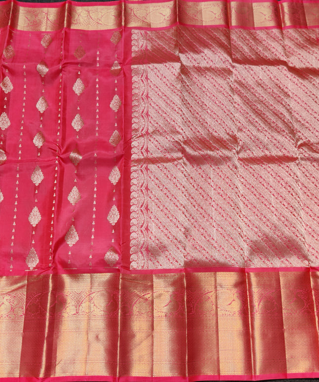 Kanchi pattu pure silk Saree - KMP1555