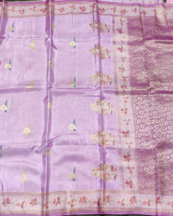 Satin Silk Saree- SA01 alternate view