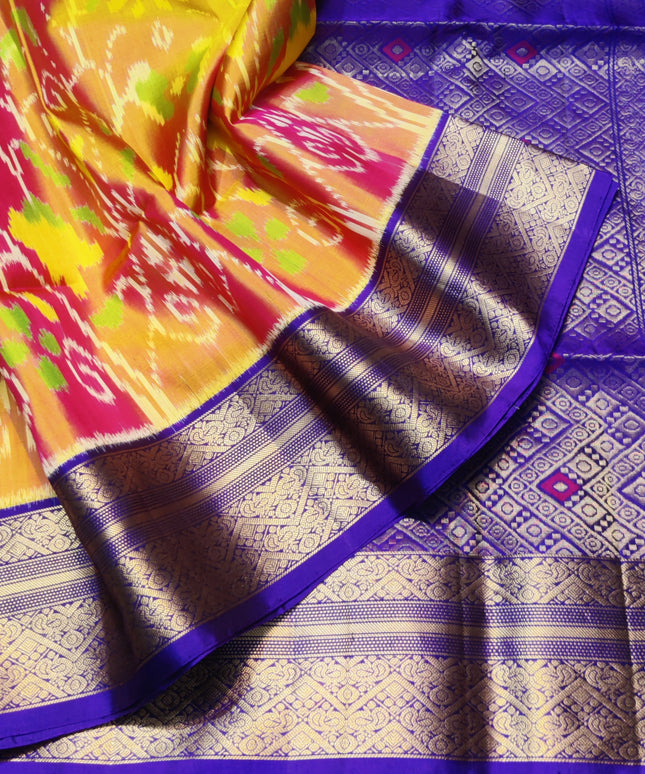 Ikkath Pure Silk Pattu Saree- IKT60