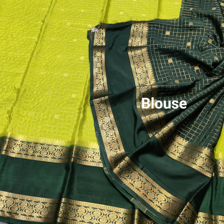 Semi crepe silk saree - SC12