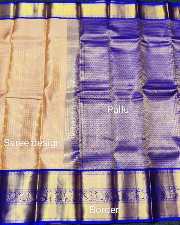 50% off Kanchi kuttu vintage Handloom saree - KMP90 alternate view