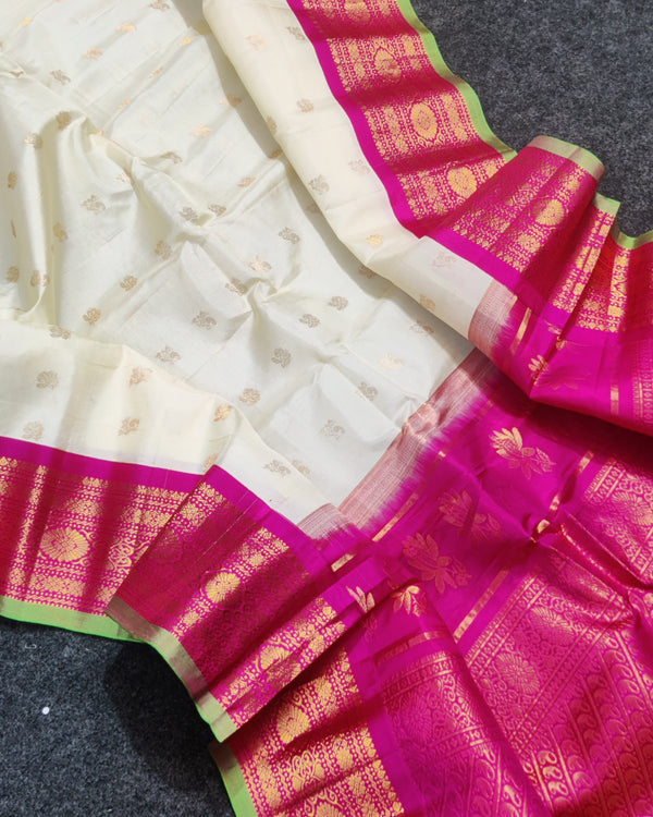 Gadwal Handloom Pure silk saree - GPS03