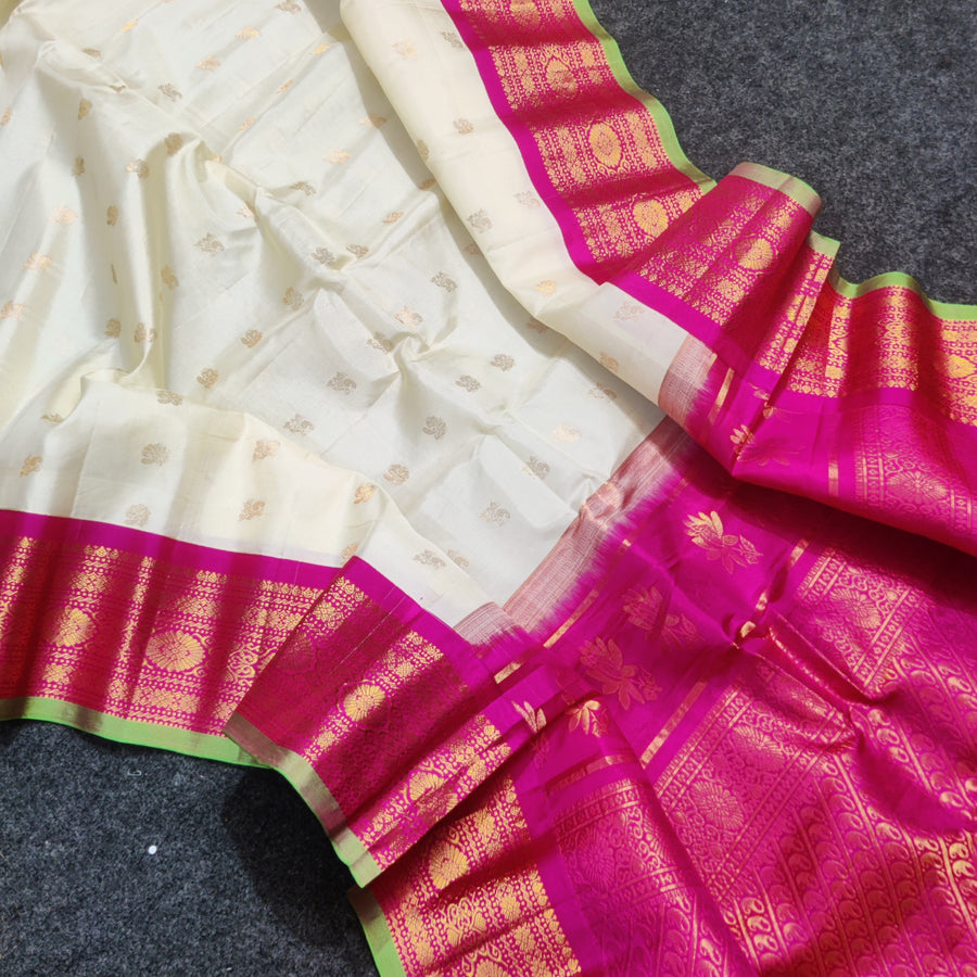 Gadwal Handloom Pure silk saree - GPS03