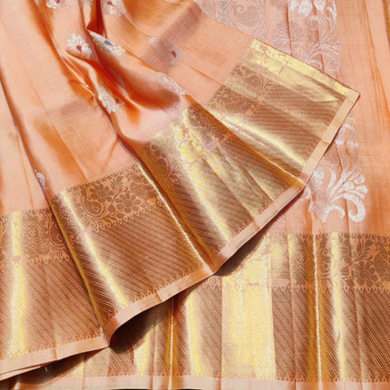 Kanchi pattu pure silk Saree - KMP1569