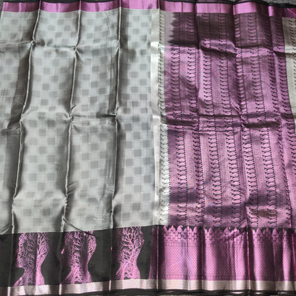 Pure Kanchi Pattu Saree - KMP3040
